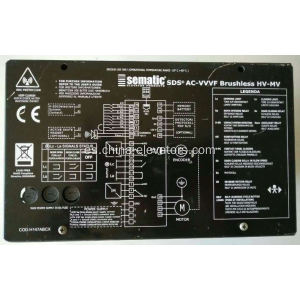 Controlador de operador de puerta semático SDS AC-VVV HV-MV sin escobillas